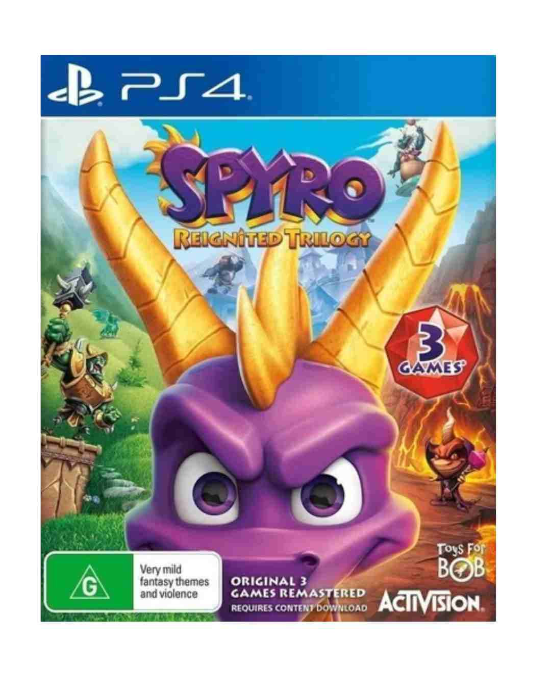 Spyro Reignited Trilogy - PlayStation 4 - Factory Sealed - Complete