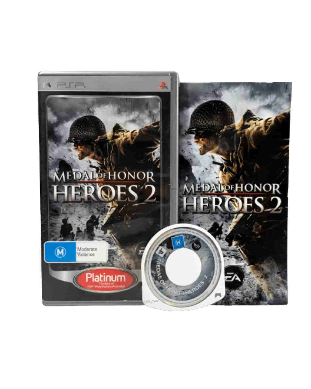 PlayStation Portable (PSP) Medal of Honor Heroes 2 - Platinum