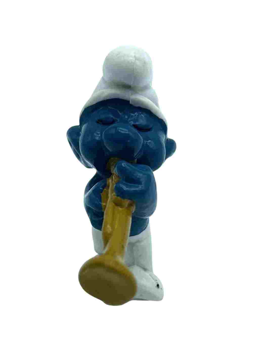 1973 Harmony Smurf Trumpet Player Smurf 20072 Smurfs Schleich Peyo
