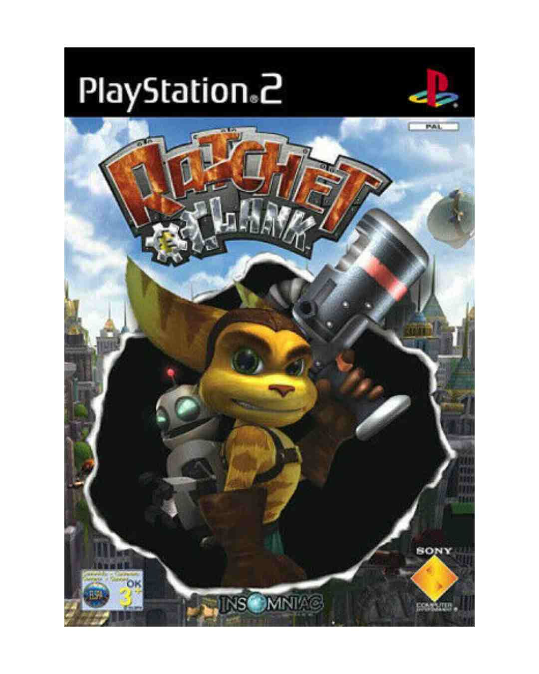 Ratchet & Clank - PlayStation 2 - Case/game