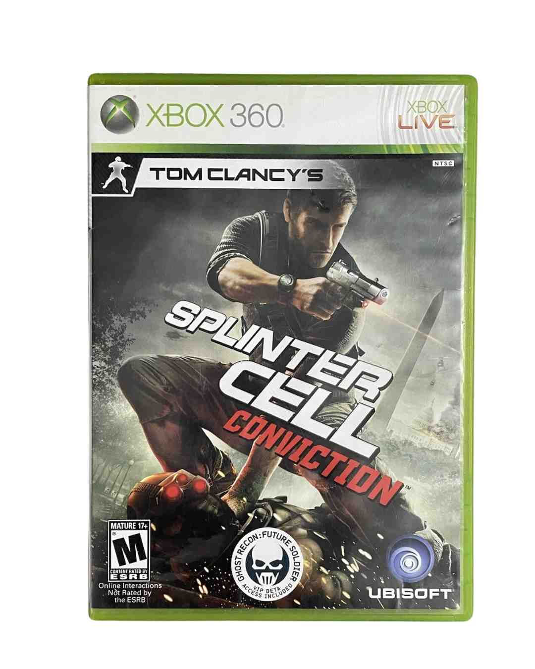 Splinter Cell Conviction- Xbox 360 - NTSC - Complete