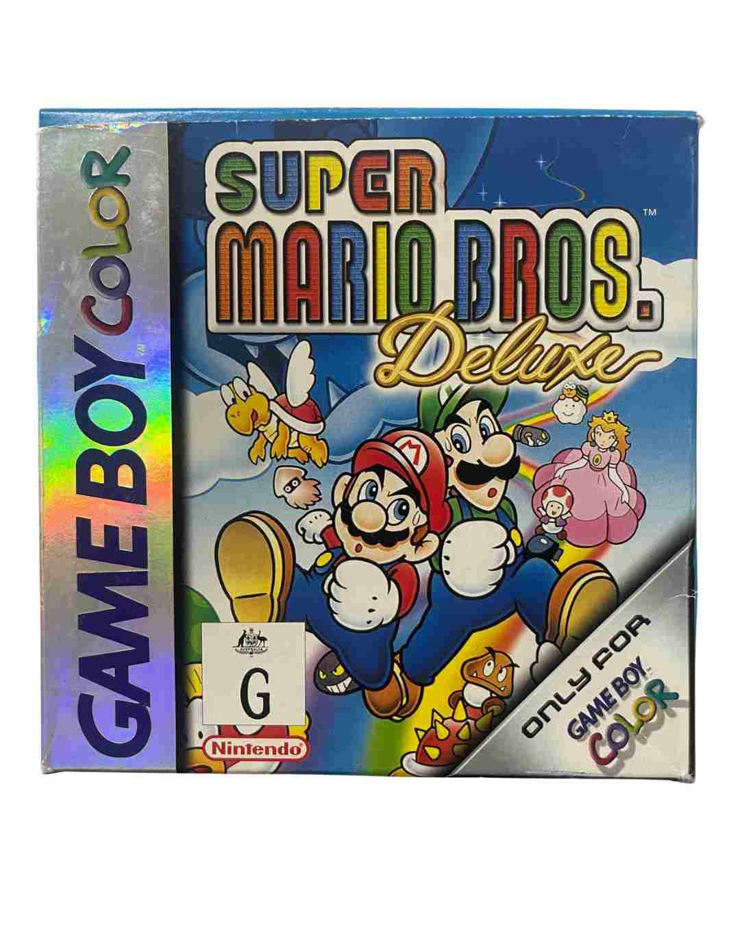 Game Boy Color™ Super Mario Bros Deluxe - Boxed/Complete Cover Box Protector