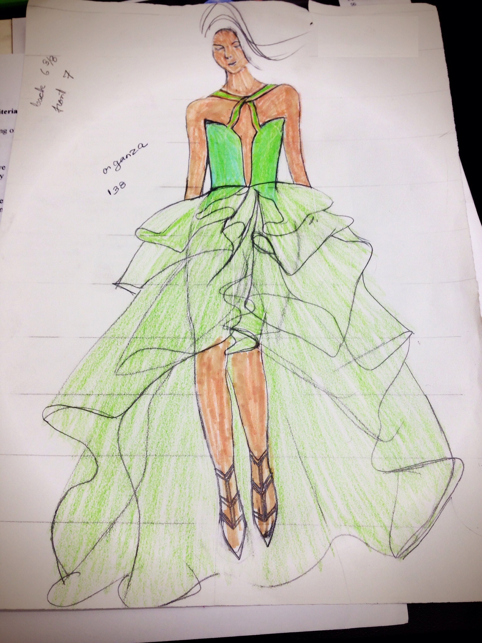 Evening Gown (Illustration)