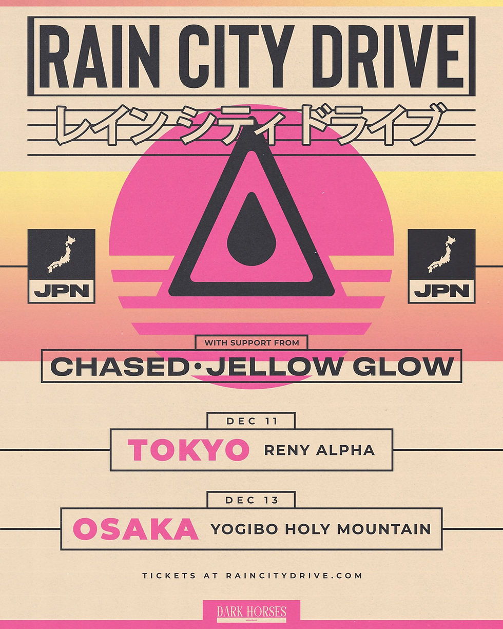 Rain City Drive Japan Tour 2026