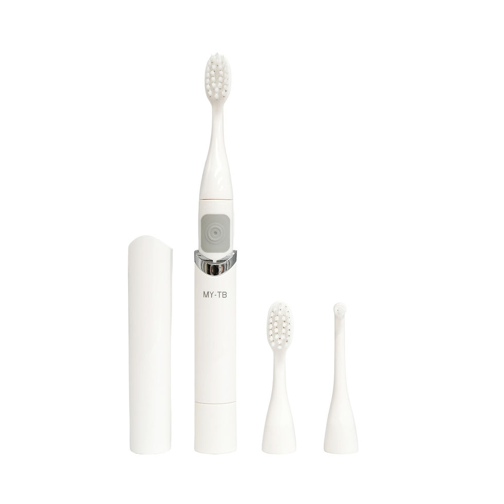 A037 Battery Toothbrush White