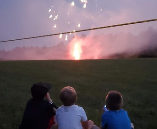 Fireworks Blackhawk Campground Lieber State Park