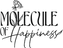 Molecule of Happiness logo with a peony flower