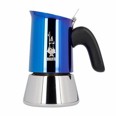 Bialetti Venus Moka Pot BLUE – Modern Elegance Meets Italian Tradition
