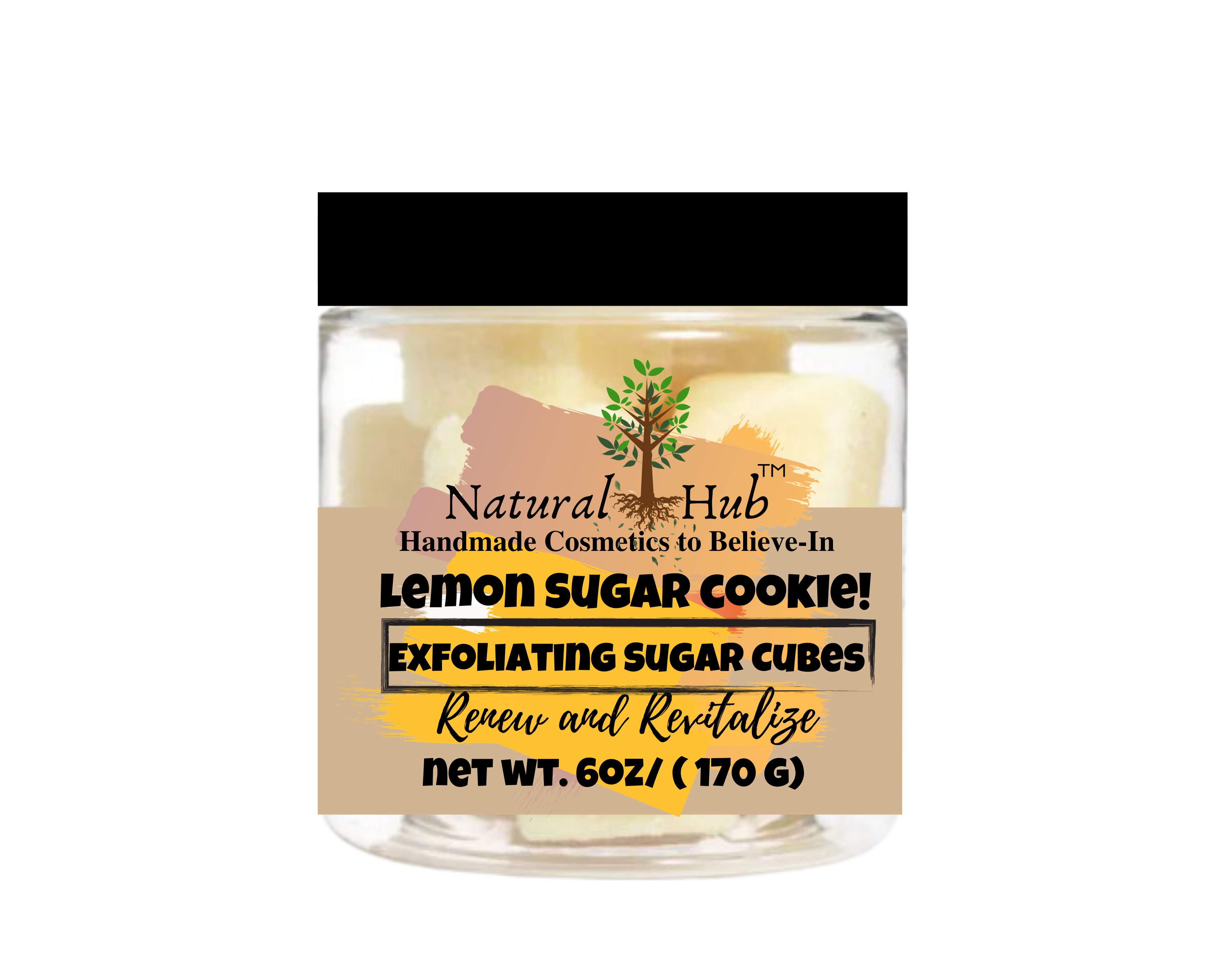Lemon Sugar Cookie! Exfoliating Sugar Cubes
