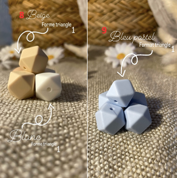 Miniature : Attache tétine personnalisée 