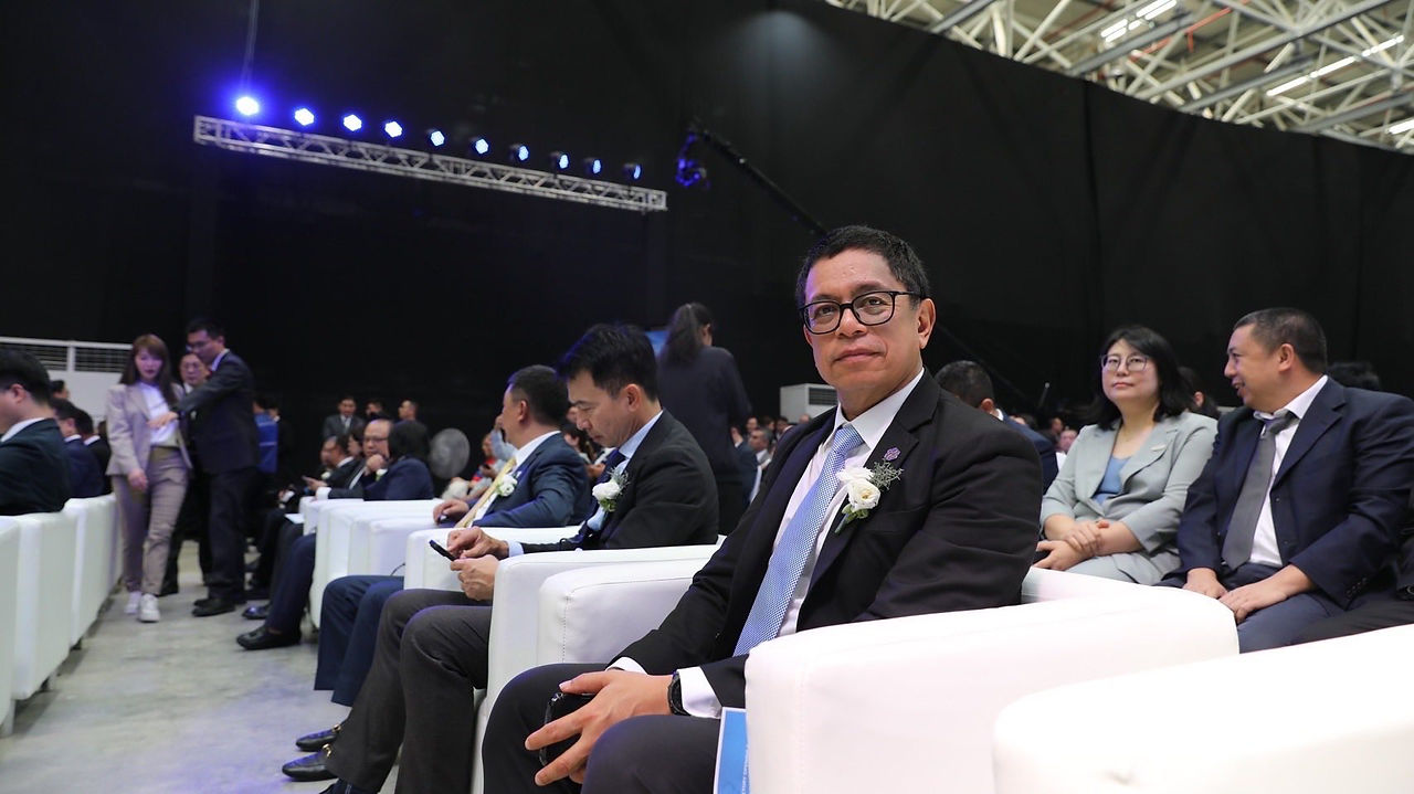 พิธีเปิดโรงงานรถยนต์ไฟฟ้าฉางอาน ณ นิคมอุตสาหกรรมดับบลิวเอชเอ อีสเทิร์นซีบอร์ด 4 จ.ระยอง