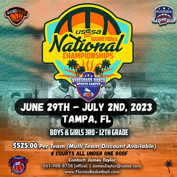 USSSA Basketball Tournament Schedules