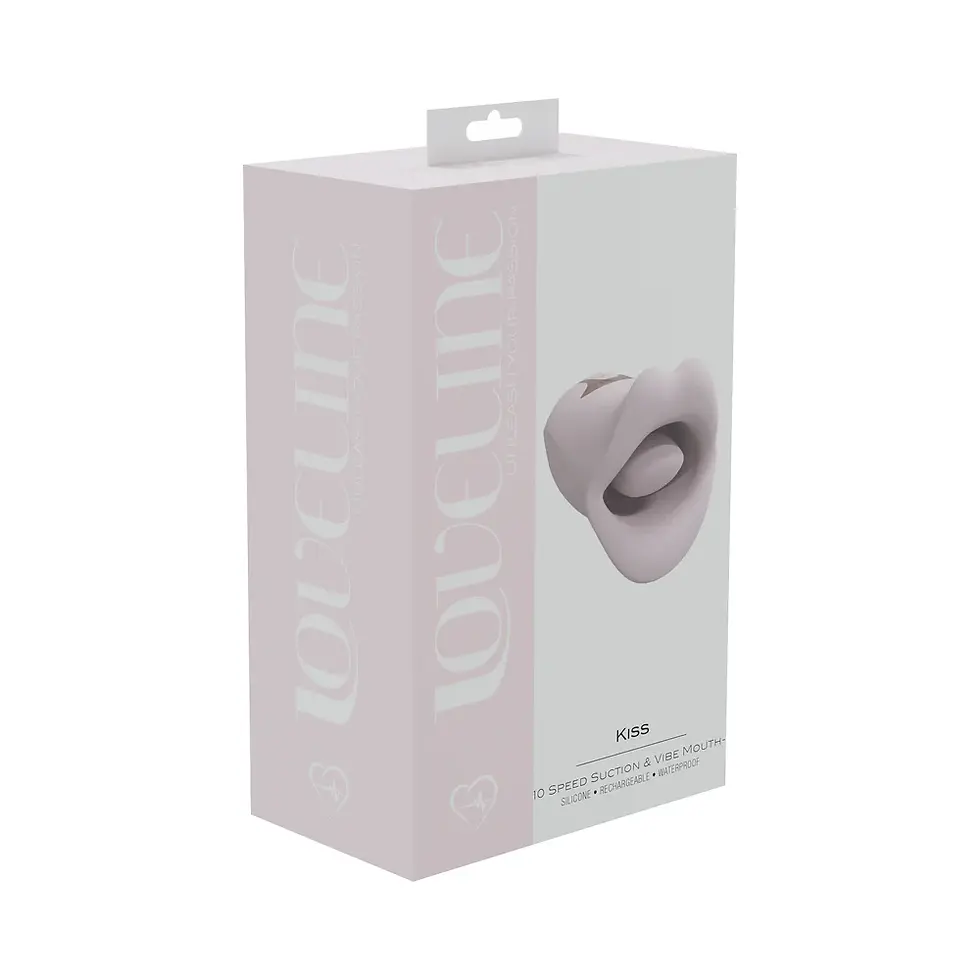 Thumbnail: LoveLine Kiss 10 Speed Suction and Waterproof Silicone Mouth Vibrator