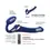 Miniatura: Strap-On-Me Remote-Controlled Multi Orgasm Bendable Strap-On (Small)