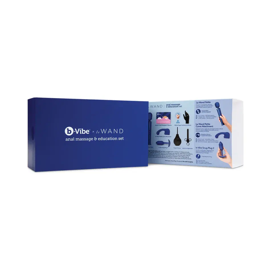 Miniature : b-Vibe Anal Massage & Education Set Blue