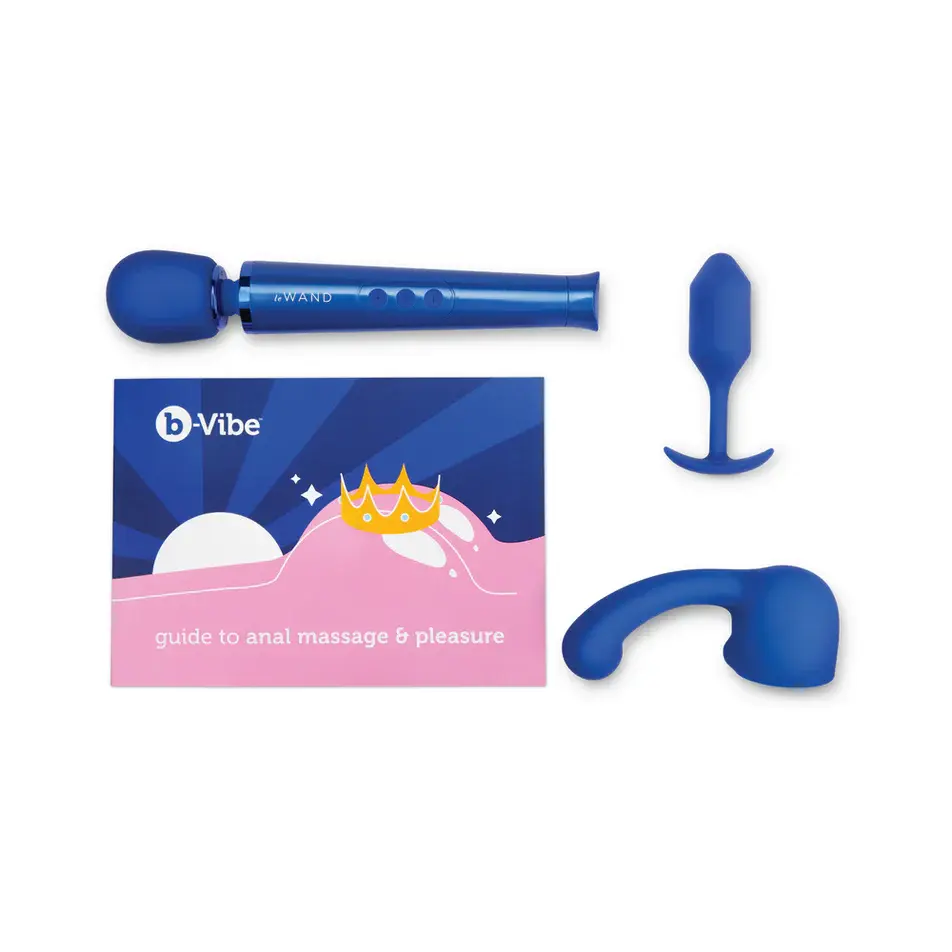 Miniature : b-Vibe Anal Massage & Education Set Blue