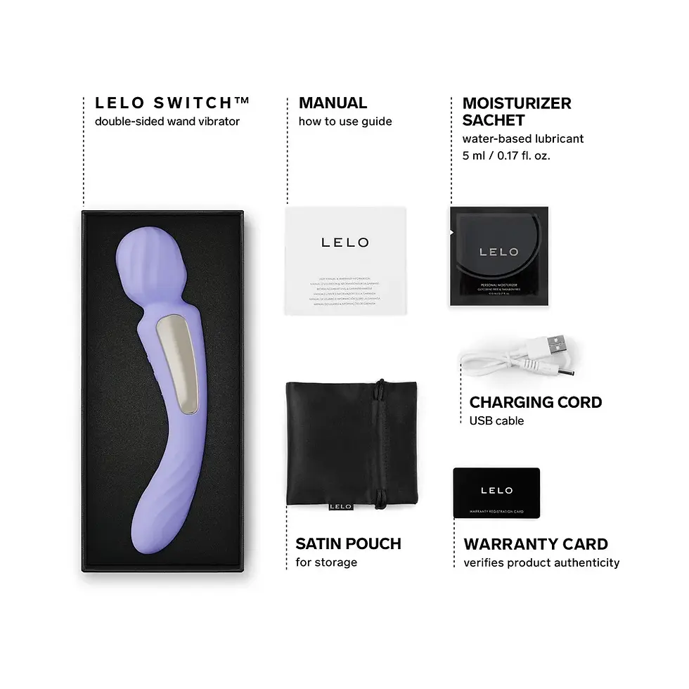 Thumbnail: LELO SWITCH Double-Sided Wand Vibrator