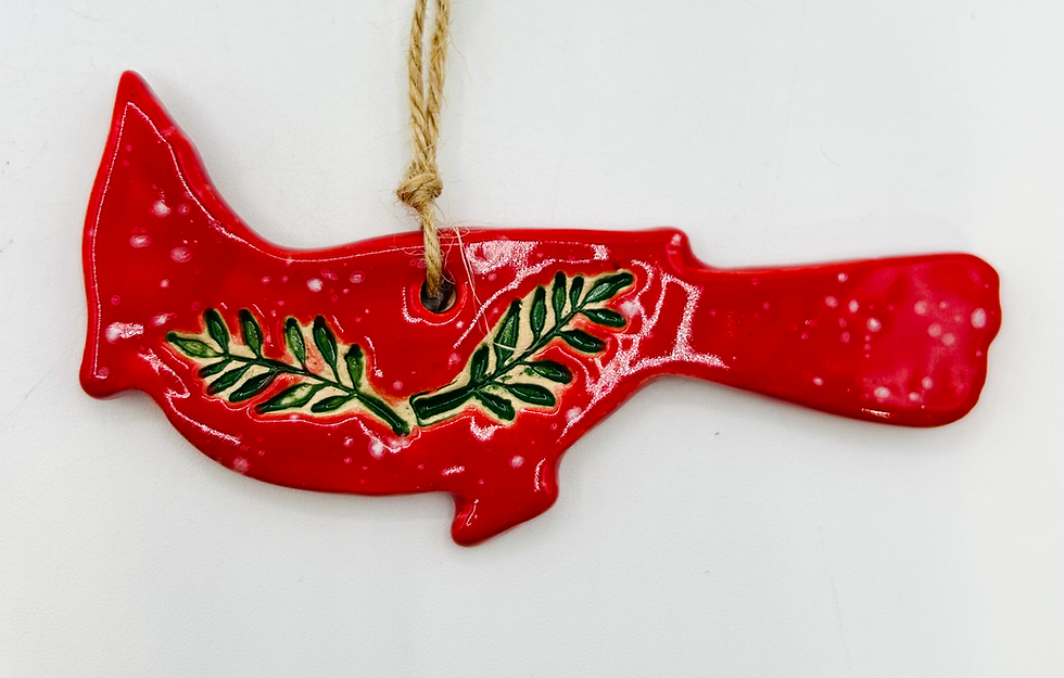Thumbnail: Cardinal ornament 