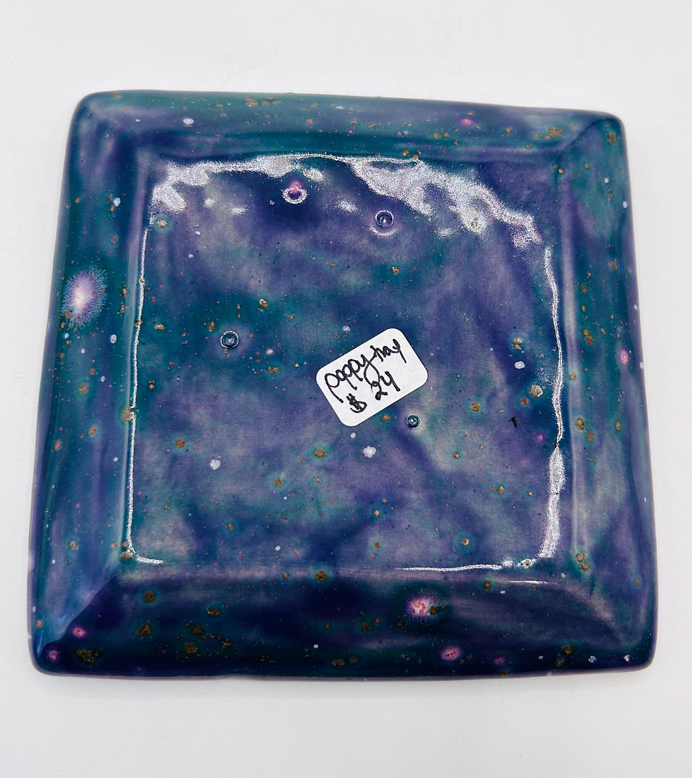 Thumbnail: Carved poppy tray 