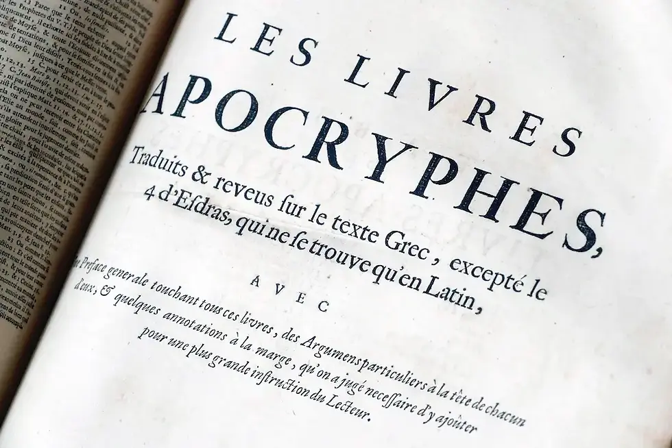 CES LIVRES QUE ROME A AJOUTÉS À LA BIBLE : Les Apocryphes
