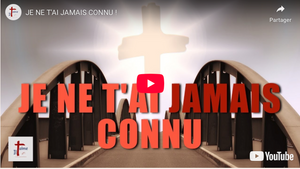 JE NE T'AI JAMAIS CONNU