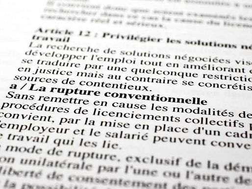 🔴Ruptures conventionnelles : le Parlement adopte le projet de loi transposant l’accord du 25 février