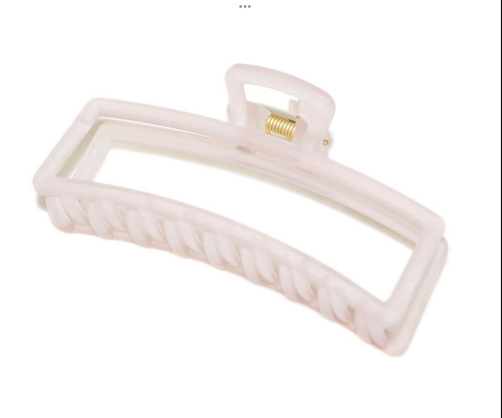Thumbnail: Rectangle arch curved hair claw