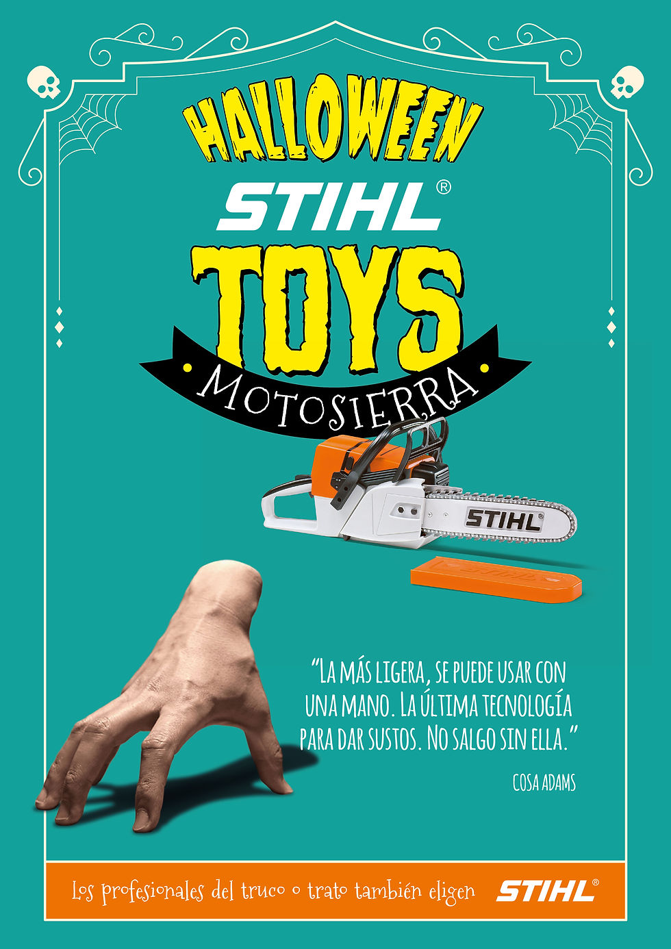 Halloween STIHL - Cosa Adams