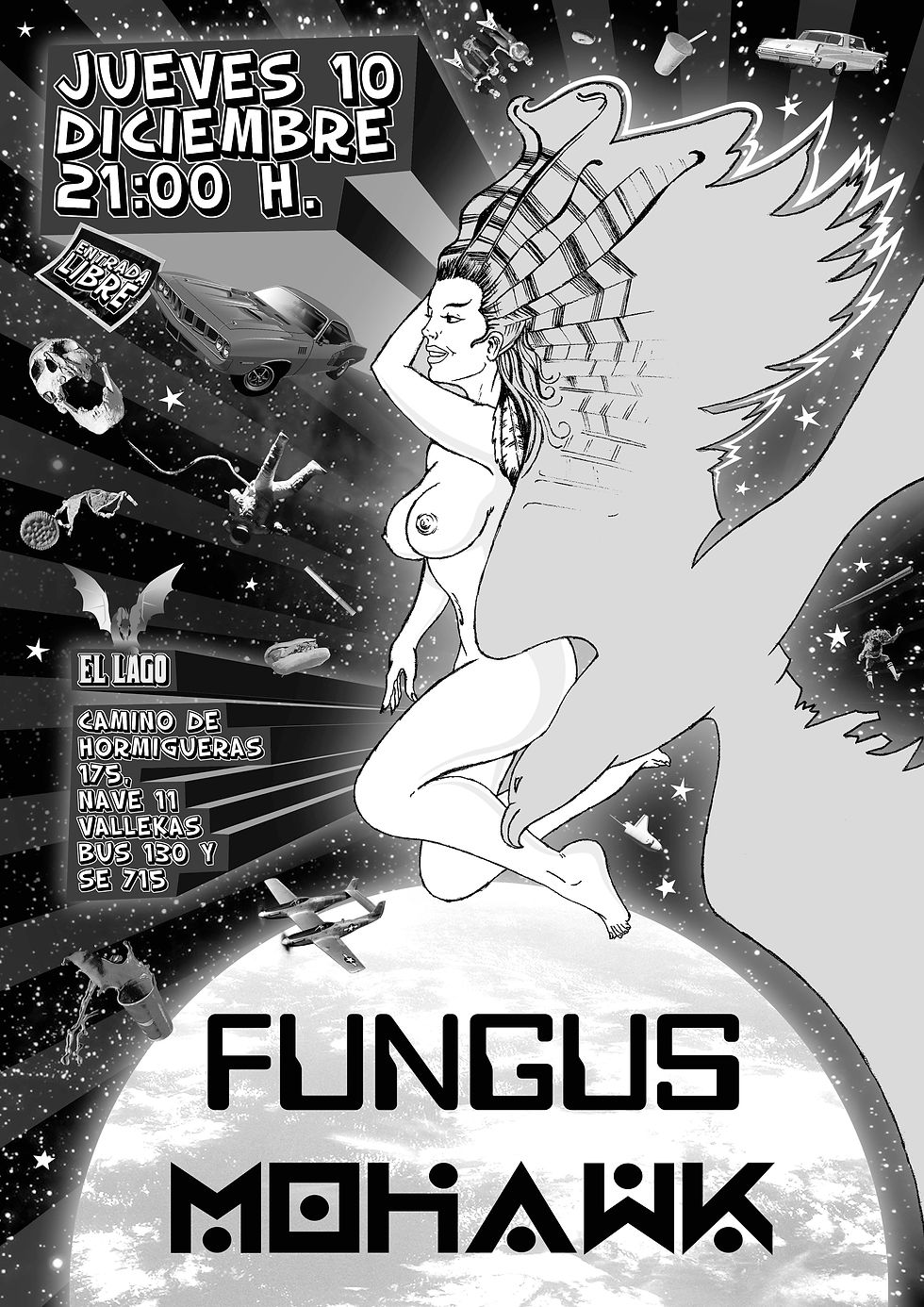 Fungus Mohawk