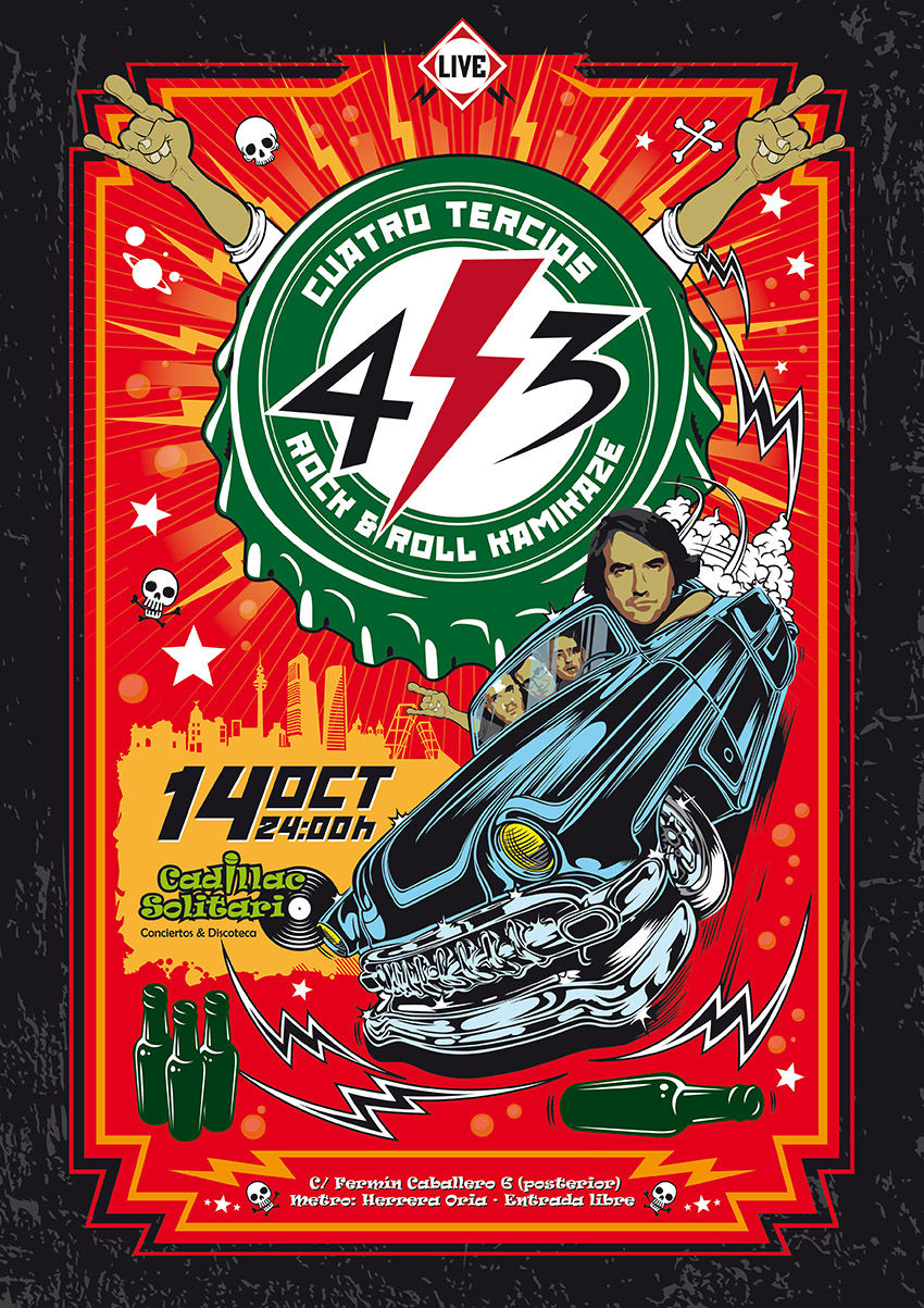 Cartel 4 Tercios - 14 Octubre 2016