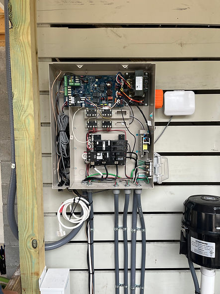 pool automation panel breaker