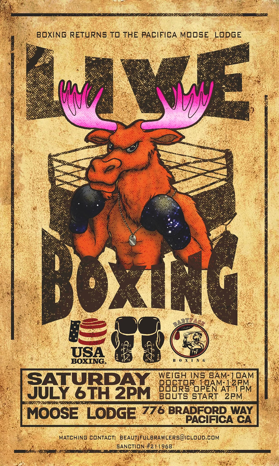 STANDING ROOM - LIVE BOXING