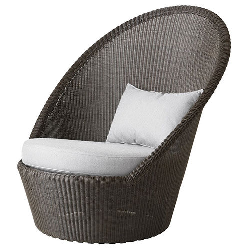 Thumbnail: Kingston Lounge Chair With Castors