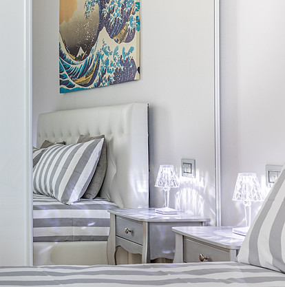Camera da letto dell'Appartamento Platinum Elena House a Viareggio