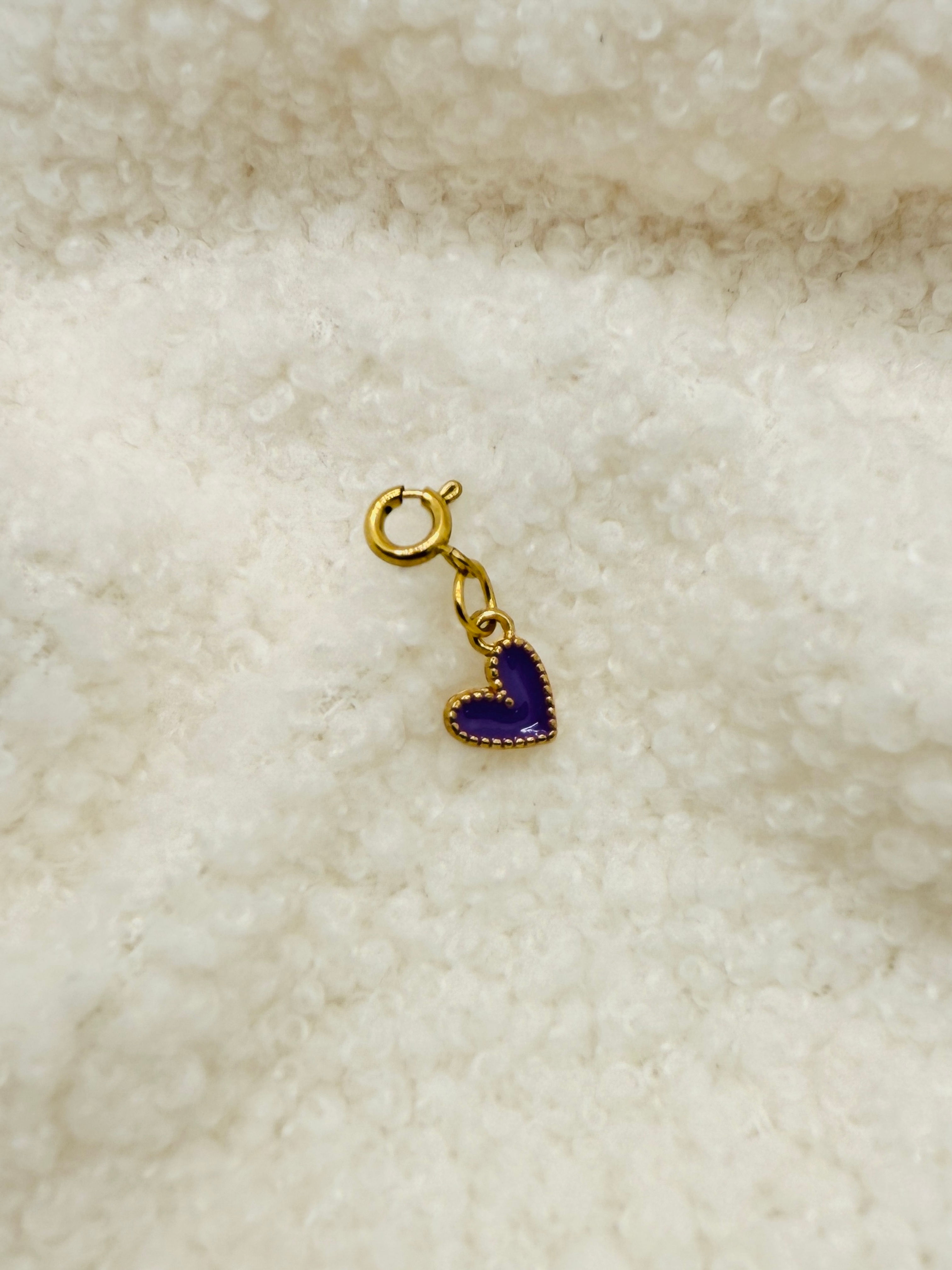 Mini cœur violet 