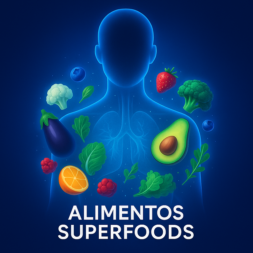 ALIMENTOS SUPERFOODS. O PODER NUTRITIVO DOS ALIMENTOS FUNCIONAIS
