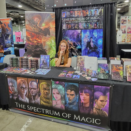 Back from LA Comic Con - Recap and Writing Updates