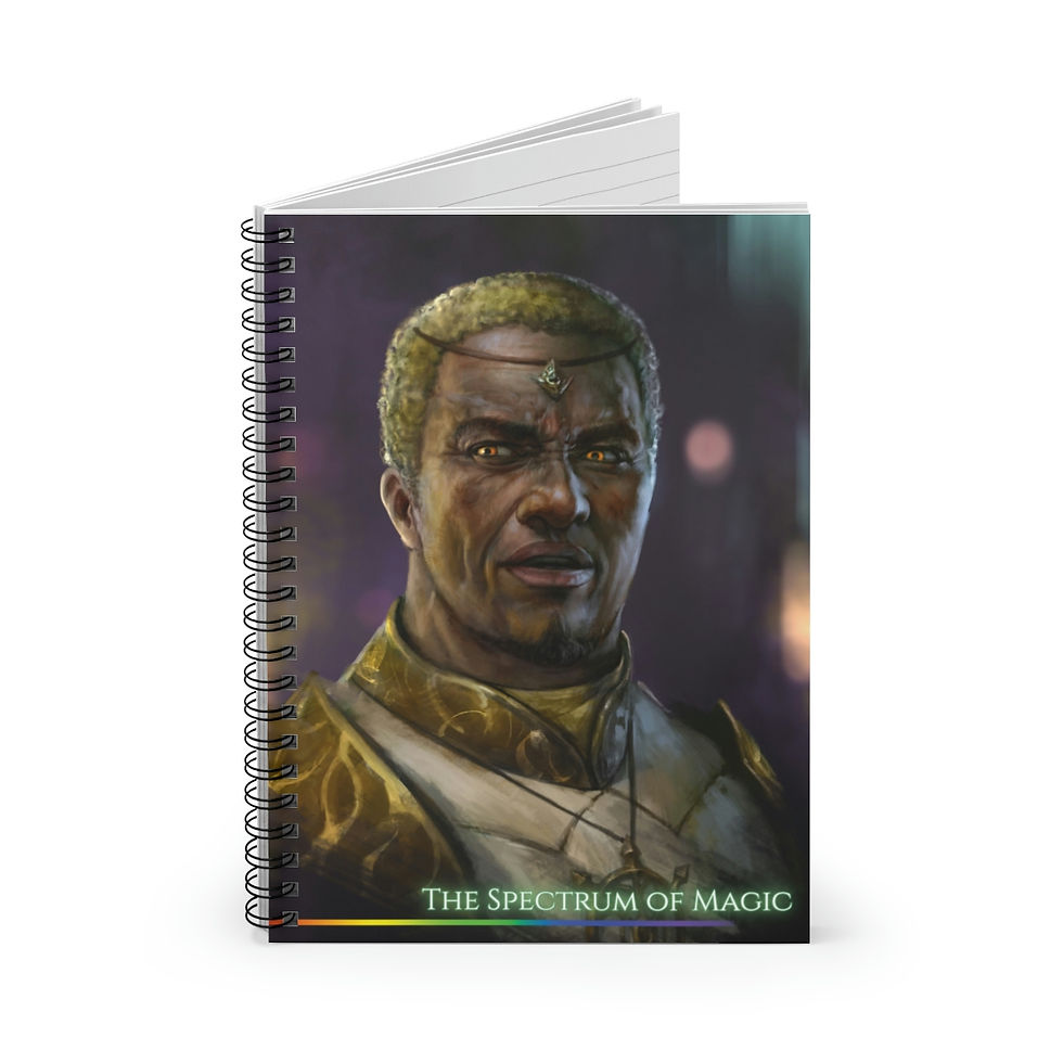 Auron Spiral Notebook - Ruled Line