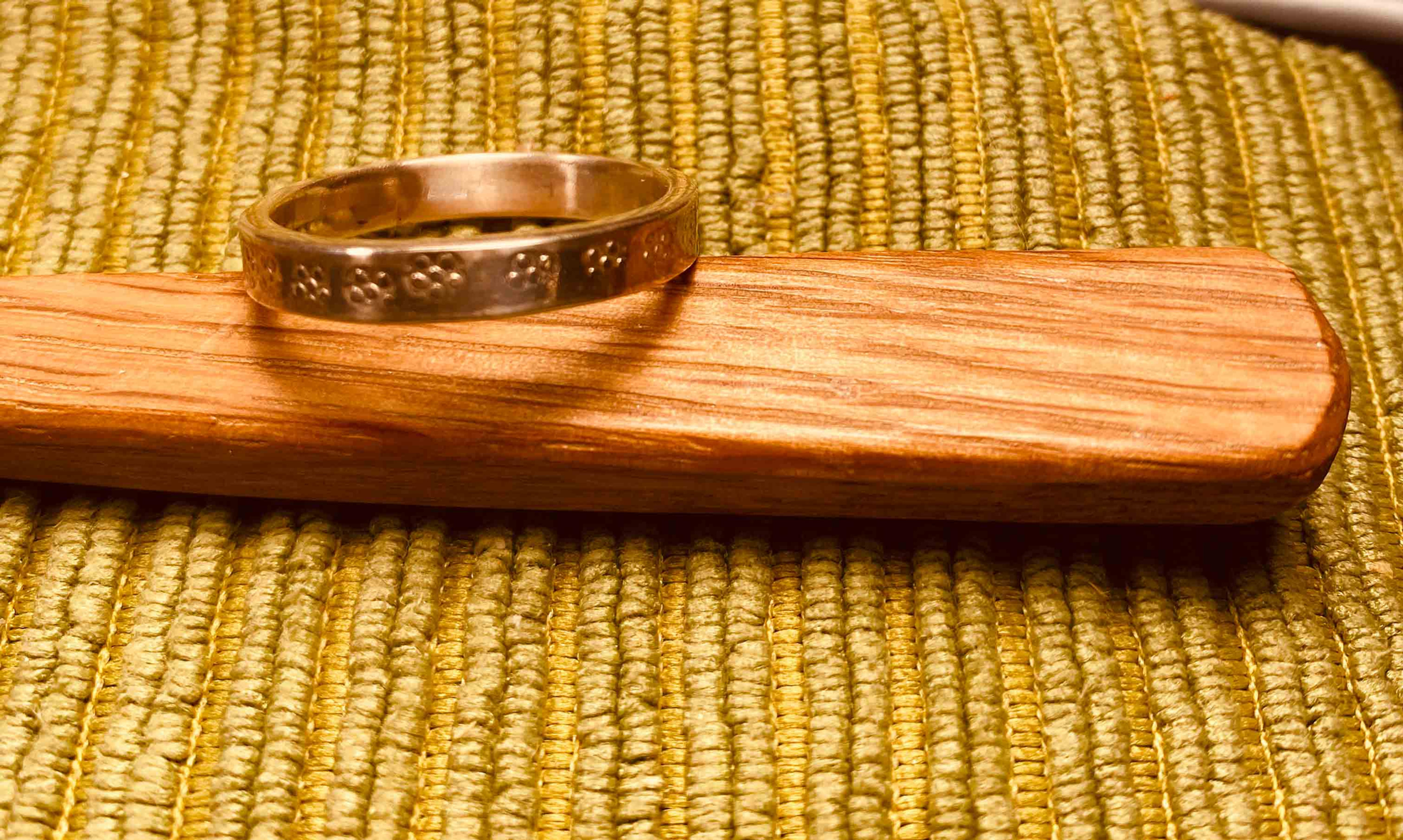 Lycklig - Ring i Silver med klöverblad