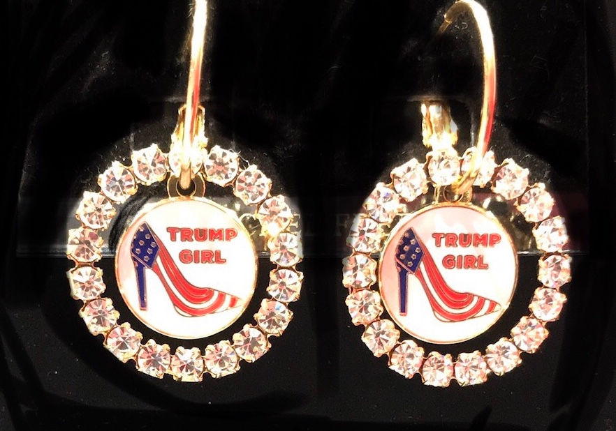 Trump Girl Earring Charms