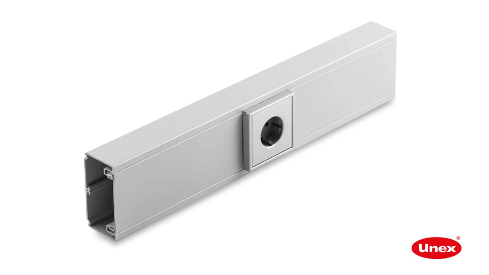 Unex presenta su Canal 93 en color aluminio con termoplástico 100 % reciclado