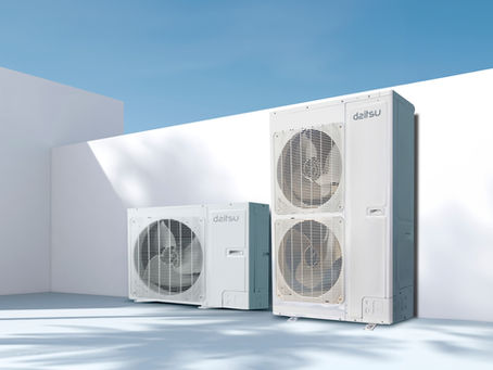 Daitsu presenta la nueva VRF Micro AOVD: hasta 20 unidades interiores y rendimiento hasta +52ºC