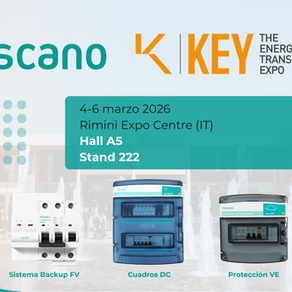 Toscano lleva sus soluciones de control y protección inteligente a KEY Energy Rimini 2026