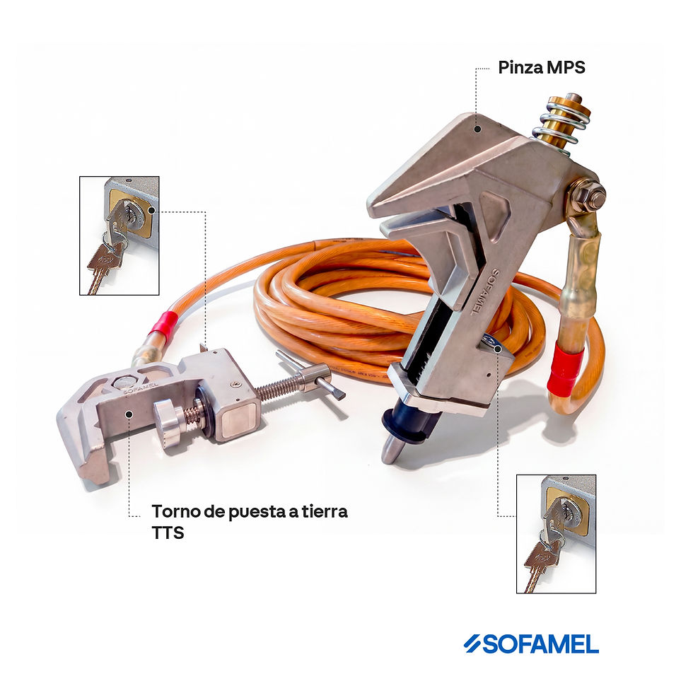 El sistema PATL-3MPS/9510 de SOFAMEL refuerza la seguridad en los trabajos de puesta a tierra y cortocircuito