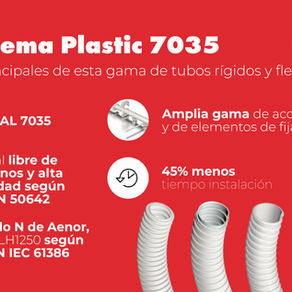 Sistema de tubos Plastic 7035 de Pemsa: soluciones de máxima seguridad y versatilidad