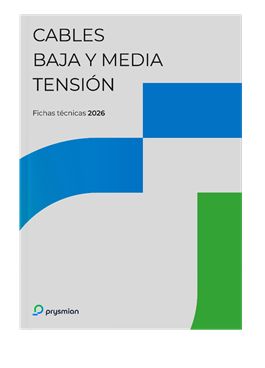Prysmian presenta sus nuevos catálogos 2026 de Baja y Media Tensión