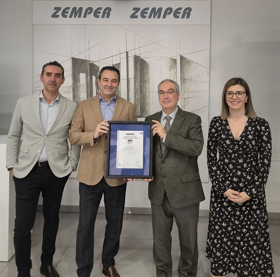 Jesús Fernández, Jesús María Espinosa, Antonio Contreras y Noemí Pérez