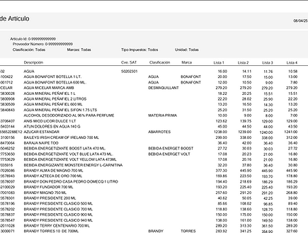 reportes-de-articulos-lidex-evo
