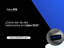 ¿Cómo dar de alta retenciones en Lidex EVO?