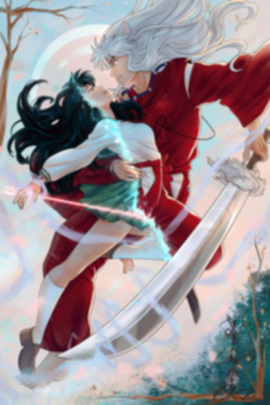 Inuyasha - Feudal Fairytale 12"x18" Poster